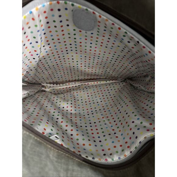 OGIO Hampton's Terra Large Laptop Bag Tote Polka Dot Lining 16x14x4 - Picture 5 of 9